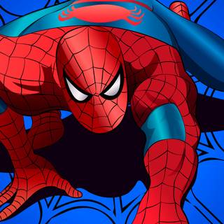 Spider Man space wallpaper
