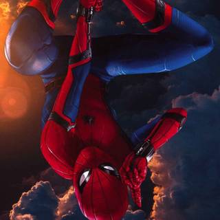 Spider Man space wallpaper
