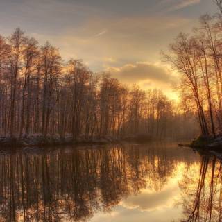 4k winter warm wallpaper