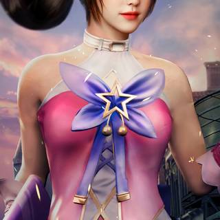 PUBG winter girl wallpaper