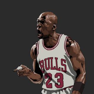 MJ NBA 4K wallpaper