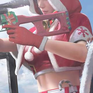 PUBG winter girl wallpaper