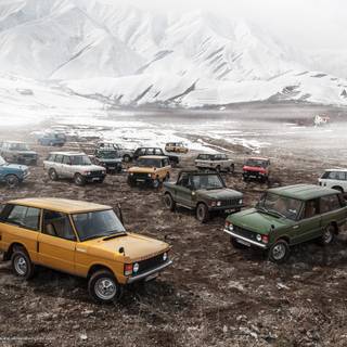 Winter off road wallpaper