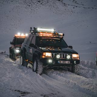 Winter off road wallpaper