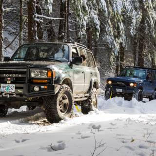 Winter off road wallpaper