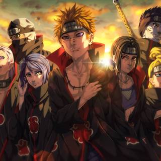 Naruto Akatsuki 4k wallpaper
