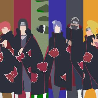 Naruto Akatsuki 4k wallpaper