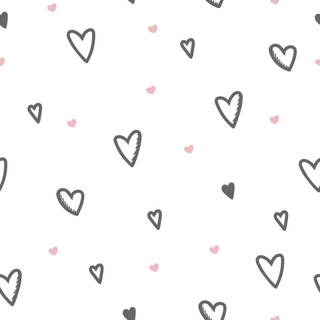 Cute white Valentines wallpaper