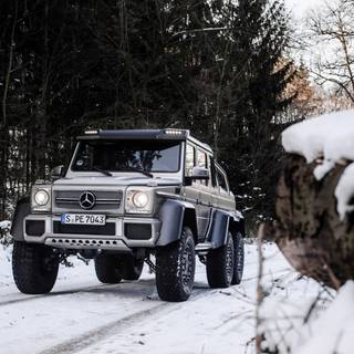 Winter off road wallpaper