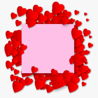 Valentines frame wallpaper
