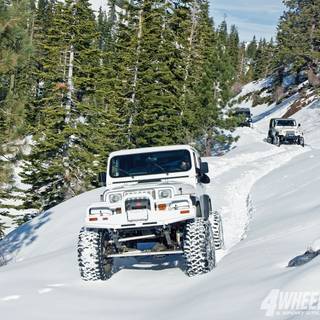 Winter off road wallpaper