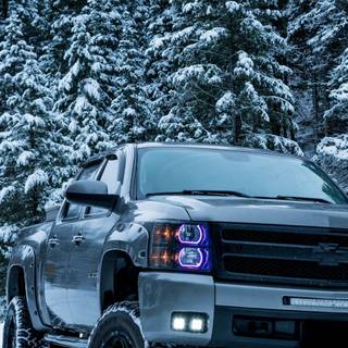 Winter off road wallpaper