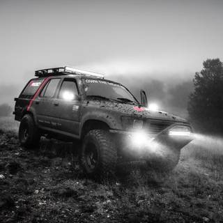 Winter off road wallpaper