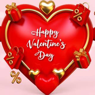 Valentines frame wallpaper