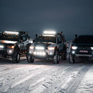 Winter off road wallpaper