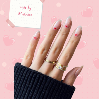 Valentine nails wallpaper