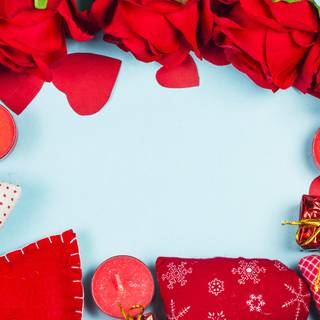 Valentines frame wallpaper