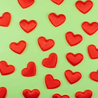 Green Valentines wallpaper