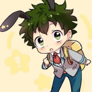 Deku drawing wallpaper