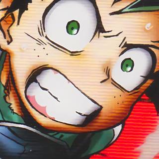 Deku drawing wallpaper