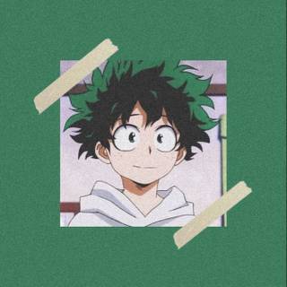 Deku drawing wallpaper