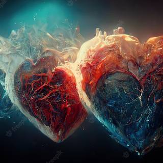 Blood vessels wallpaper