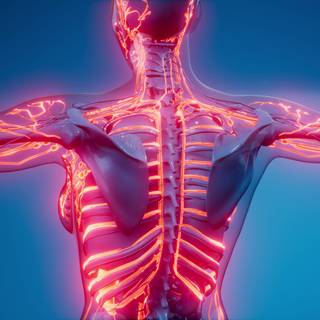 Blood vessels wallpaper