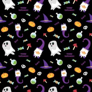 Cute but scary wallpaper