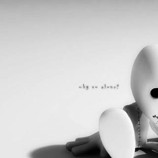 Cute but scary wallpaper