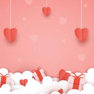 Valentines pink cute wallpaper