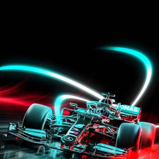 Mercedes F1 iPhone wallpaper