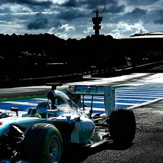 Mercedes F1 iPhone wallpaper