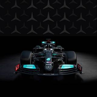 Mercedes F1 iPhone wallpaper