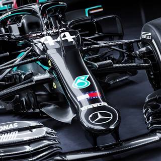 Mercedes F1 iPhone wallpaper