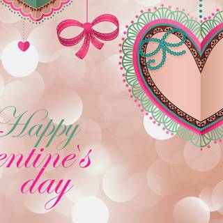 Valentines Day house wallpaper