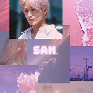 Purple Kpop wallpaper