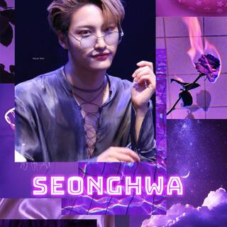 Purple Kpop wallpaper