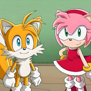 Cute Tails wallpaper