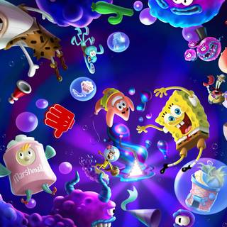 Spongebob Squarepants: The Cosmic Shake wallpaper