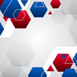 Red and blue abstract wallpaper