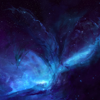 Ultrawide space wallpaper