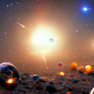 Ultrawide space wallpaper