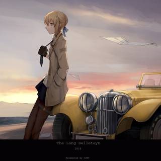 Classic girl wallpaper