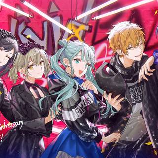 Vivid BAD SQUAD wallpaper