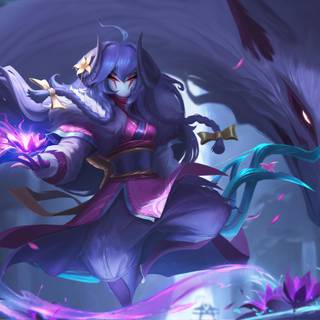 Spirit Blossom Kindred wallpaper