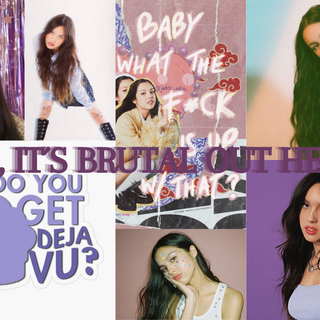 Olivia Rodrigo laptop wallpaper