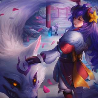 Spirit Blossom Kindred wallpaper