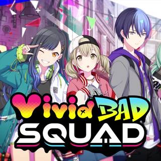 Vivid BAD SQUAD wallpaper