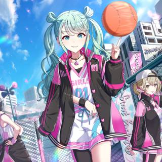 Vivid BAD SQUAD wallpaper