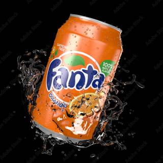 Fanta orange wallpaper